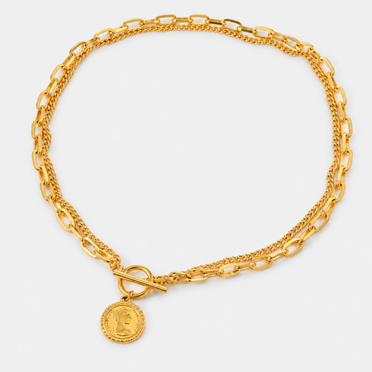Imperial Coin Necklace