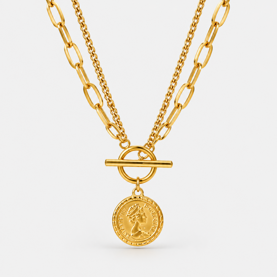 Imperial Coin Necklace