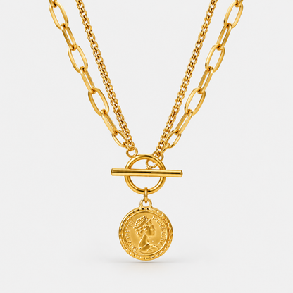 Imperial Coin Necklace