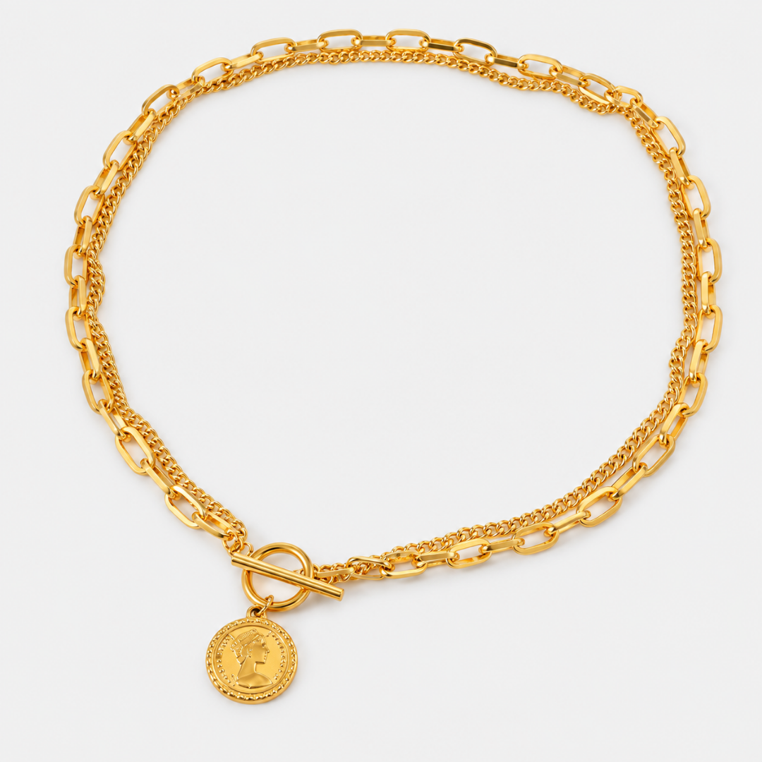 Imperial Coin Necklace
