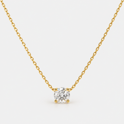 Lumière Solitaire Necklace
