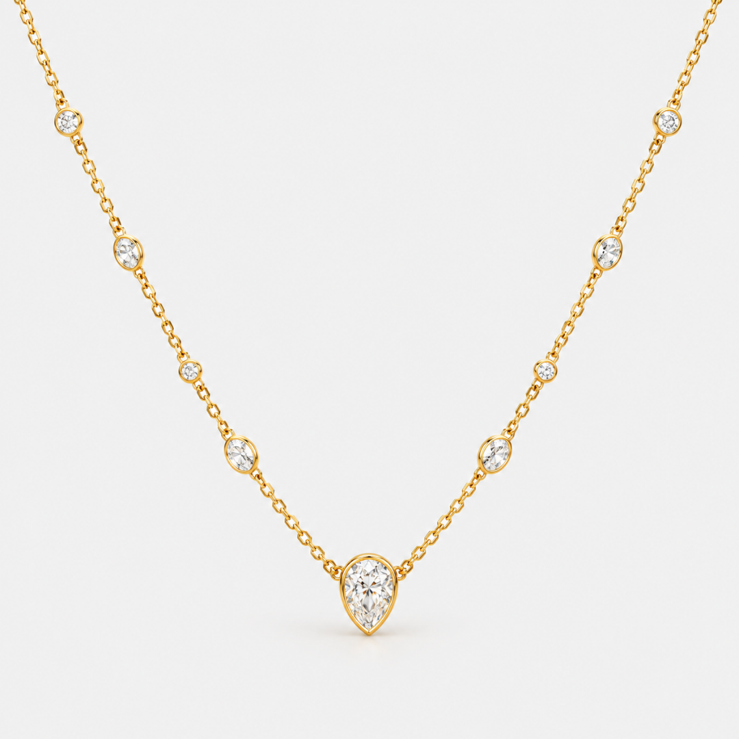 Celeste Drop Necklace