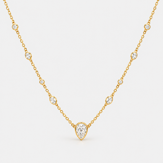 Celeste Drop Necklace