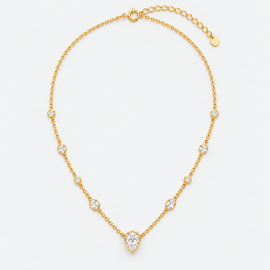 Celeste Drop Necklace